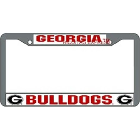 CISCO INDEPENDENT Georgia Bulldogs License Plate Frame Chrome 9474627743